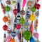 The Bead Chest Recycled Paper Bead Necklace from Uganda - Fair Trade African Jewelry (Circus Medley)